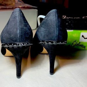Sam Edelman Tonia Black Suede heels 📦